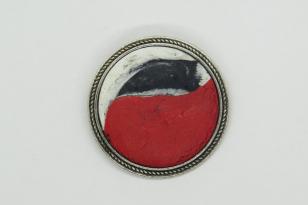 Брошь круглая Ø30мм 10914