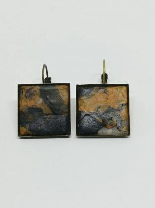 Серьги квадратные 20х20 мм 11132