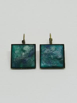 Серьги квадратные 20х20 мм 11150